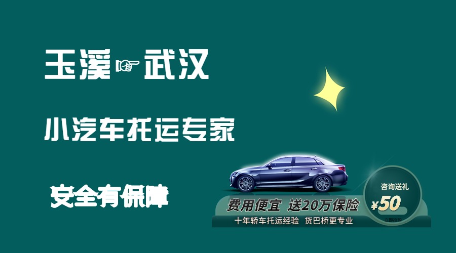 玉溪到武漢轎車托運(yùn)
